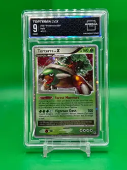 POKEMON DIAMOND & PEARL TORTERRA LV.X #122 ULTRA RARE HOLO AC 9 MINT - Image 1