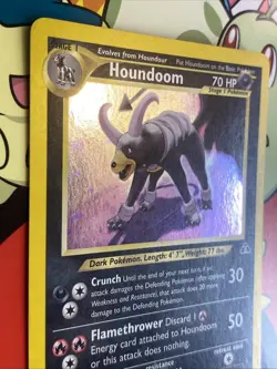 Houndoom Holo 4/75 Pokemon Neo Discovery LP - Image 3