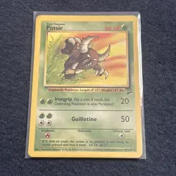 Pokemon TCG Pinsir 029/130 Base Set 2 Vintage Rare LP - Image 3