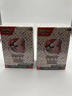 Pokemon TCG Scarlet & Violet 151 Booster Bundle LOT of 2 Factory Sealed - Image 1