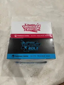 Pokemon Center White Flare and Black Bolt Elite Trainer Box ETB Factory Sealed - Image 4