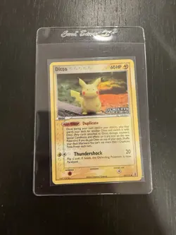 Pokemon TCG Ditto (Pikachu) EX Delta Species 63/113 Reverse Holo Promo NM - Image 1