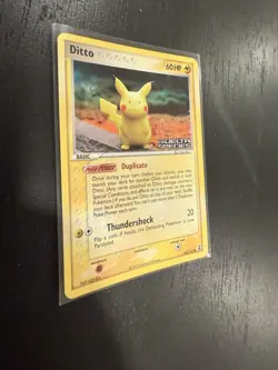 Pokemon TCG Ditto (Pikachu) EX Delta Species 63/113 Reverse Holo Promo NM - Image 3