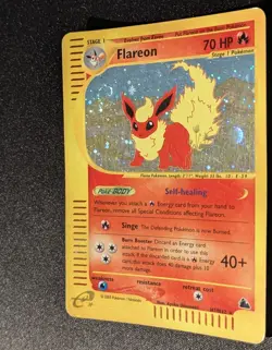 Pokemon SKYRIDGE - #H7/H32 Flareon - Holo - ENG - SWIRL - Image 5