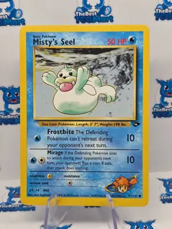 Misty's Seel 91/132 Pokemon Gym Challenge LP - Image 1