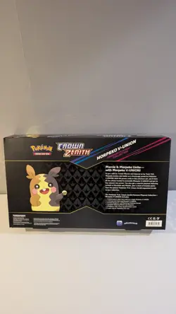 Pokemon Crown Zenith Premium Playmat Collection Morpeko V-Union Box Sealed!!! - Image 2