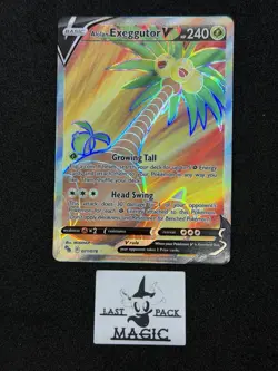 Alolan Exeggutor V (Full Art) 071/078 Pokemon GO Holo - Image 1