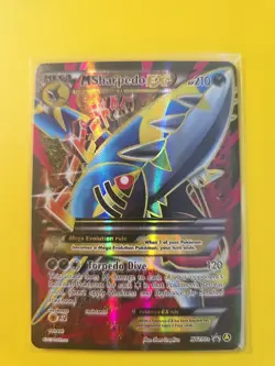 Pokemon M Sharpedo EX XY200a Full Art Holo XY Premium Trainer Collection ACE 9 - Image 1