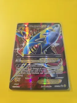 Pokemon M Sharpedo EX XY200a Full Art Holo XY Premium Trainer Collection ACE 9 - Image 2
