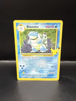 Pokemon TCG Blastoise Celebrations: Classic Collection 2/102 Holo A - Image 1