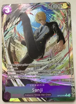 One Piece Lot Of 4 Cards .. Pack Fresh All Hits!! OP 8, OP 11, OP 12 - Image 3