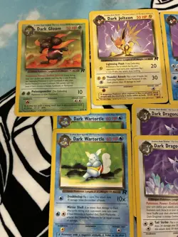 🌟 Pokemon Vintage Card Lot (Dark Vaporeon, Dark Jolteon) 🌟 - Image 2