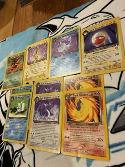 🌟 Pokemon Vintage Card Lot (Dark Vaporeon, Dark Jolteon) 🌟 - Image 4
