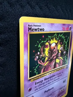 Mewtwo Movie Card Black Star Promo 14 Rare Wizards of The Coast - NM - Image 4