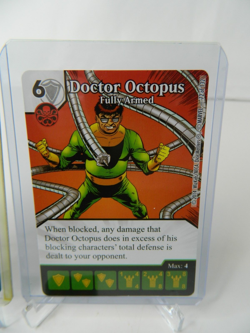 Marvel Dice Masters Avengers VS X-Men AVX Doctor Octopus 3 Cards CUR + 4 Dice - Image 3