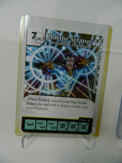 Marvel Dice Masters Avengers VS X-Men AVX Doctor Strange 3 Cards CUR + 4 Dice - Image 2