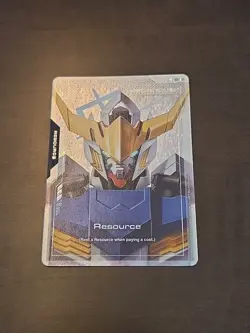 Gundam TCG Card Game Dual Impact Foil Resource GD02 C+ R-017 Gundam Barbatos 1st - Image 1
