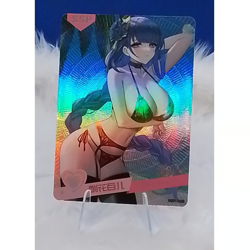 ❤Goddess Story Raiden Genshin Impact SSP SSP-002 Summer Love Anime Trading Card - Image 1