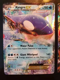 Kyogre EX XY41 Groudon EX XY42 Black Star Promo Holo Pokemon TCG Card XY NM - Image 4
