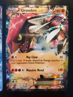 Kyogre EX XY41 Groudon EX XY42 Black Star Promo Holo Pokemon TCG Card XY NM - Image 5