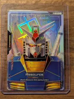 GUNDAM CARD GAME RESOURCE - GUNDAM RX-78-2 R-002 C++ ALT ART ENGLISH NM - Image 1