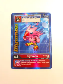 Biyomon EX1-002 C Alt Art Classic Collection NM Digimon Card Game - Image 1