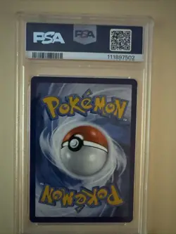 Grey Felt Hat Pikachu Van Gogh Museum Promo 085 Pokemon Card 2023 PSA 9 - Image 2