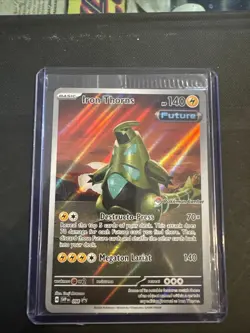 Pokemon TCG Iron Thorns 098 Scarlet & Violet Promo Holo Card Sealed - Image 1