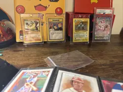 Selling Pokemon Lot Including Three One Slab And Over 50 To 100 Cards - Image 1
