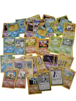 Pokemon TCG Vintage Card Lot Mixed Collectible Cards T2348 D1 - Image 1
