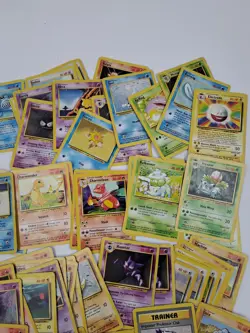 Pokemon TCG Vintage Card Lot Mixed Collectible Cards T2348 D1 - Image 3