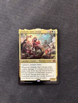 Gishath, Sun's Avatar The Lost Caverns of Ixalan Foil - Image 1