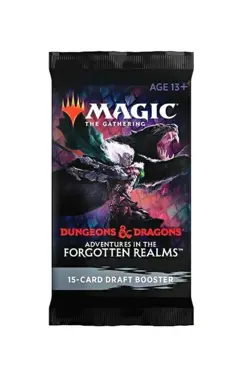 Magic the Gathering Adventures in the Forgotten Realms Draft Booster English - Image 1