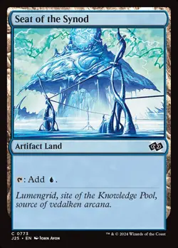 MTG Magic the Gathering Seat of the Synod (773/779) Foundations Jumpstart LP - Image 1