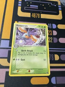Pokemon Masquerain 7/17 POP Series 1 Promo Non-Holo Rare - Image 1