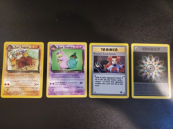 Pokemon TCG Lot of 4 Team Rocket Set Rare non-holo LP HAVE A LOOK - Image 1