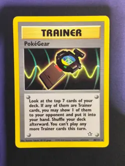 PokeGear (Trainer) 88/111 RARA Neo Genesis ENG Unlmited - Carta Pokemon Inglese - Image 1
