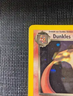 Pokemon Dark Charizard Dunkles Glurak 4/82 Team Rocket GERMAN Holo w Spiral - Image 3