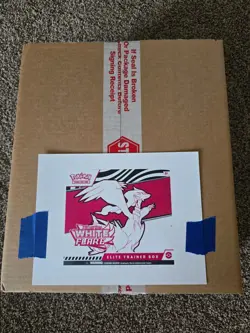 Pokemon TCG SV10.5 White Flare (x1) and SV08 Surging Sparks (x1) Sealed Cases - Image 2