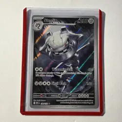 Steelix 150/132 Me01: Mega Evolution Holo Pokemon TCG NM Rare - Image 1