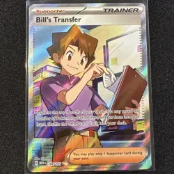 Pokemon TCG Bill's Transfer Scarlet & Violet-151 194/165 Holo Ultra Rare - Image 1