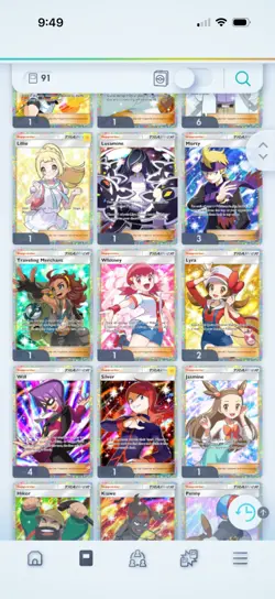 Pokemon Pocket TCG 2 ⭐⭐ Stars (Processor's Research, Cyrus, Sabrina, Red, Oak) - Image 3