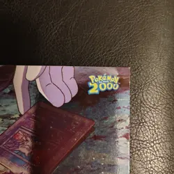 NM topps Pokemon The Movie 2000 Ancient Mew Holo Foil #70 It's Not Over Yet... - Image 4