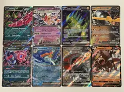 Pokemon TCG Lot Full Art Double Ultra Rare Iron Thorns EX V Black Star Promo SVP - Image 1