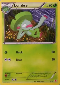 Pokemon Lombre (6/30) XY Trainer Kit Latias LP - Image 1