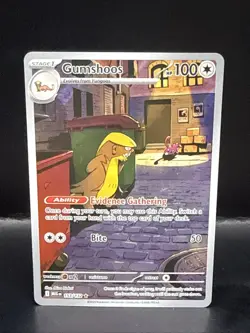 Pokemon Gumshoos 153/132 Me01: Mega Evolution Holo B - Image 1