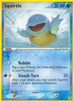 Pokemon Squirtle (83/116) FireRed & LeafGreen LP - Image 1