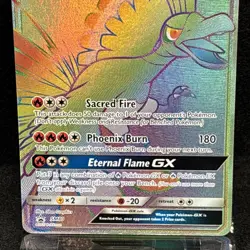 Pokemon TCG HO-OH GX Sun & Moon Sm80 Promo 2017 Rare - Image 2