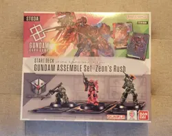 Gundam Trading Card Game Zeon's Rush Starter Deck Plus Bonus Pack Japanese - Image 3