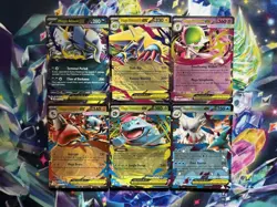 Pokemon TCG Mega Evolution EX x6 Cards Bundle - Image 1